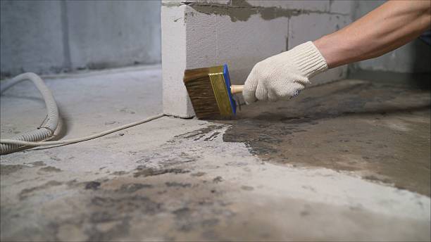 SJ Waterproofing Pros Waterproofing coverage map for Milford Center, OH and surrounding area